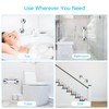 Suction Grab Bar, Wetexchi 12 inch Portable Shower Suction Handle