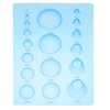 Lind Kitchen 2PCS 3-Row Paper Quilling Tools Concave-Convex Spherical Styler
