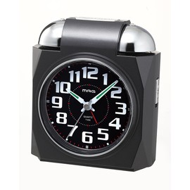 Mag (Mag) Loud Alarm 置ki時計 Bells Attack Black T-shirt – 656 BK – Z