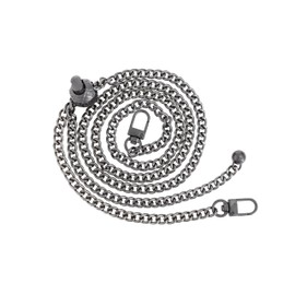 ATSEKTZ Adjustable Purse Chain Strap – Budget-Friendly Metal Replacement Strap for Crossbody, Shoulder, and Handbags (Gunmetal)