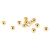 MECCANIXITY 14K Rondelle Beads OD 2 mm ID 1 mm
