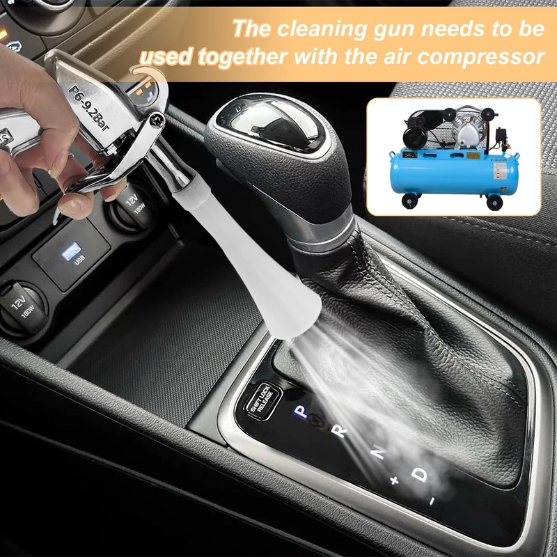 Compressed Air Cleaning Gun Working Pressure 6-9.2 Bar, Blow Gun