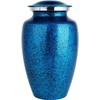 THE ASCENT MEMORIAL Forest Blue Adult Cremation Urn for Human