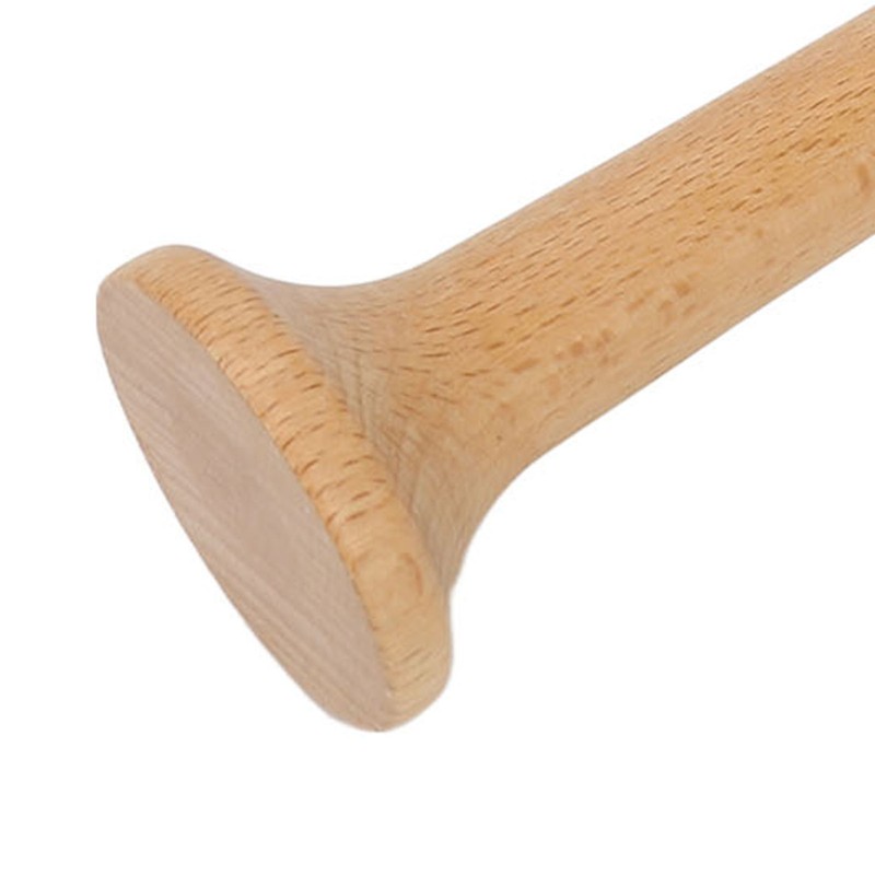 Wooden Neck Duster Brush Broken Hair Cleaning Sweep Hairdresser Neck