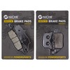 NICHE Brake Pad Set for Kawasaki Vulcan 1500 Nomad 43082-1226