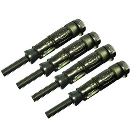 One Stop DIY 12 x Anchor Loose Sleeve M6 Screws 65mm Length 12mm Shield 8.8 Steel YZP