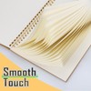JIANTA Dotted Spiral Binding Notebook A5, 4 Pack Spiral Notepad