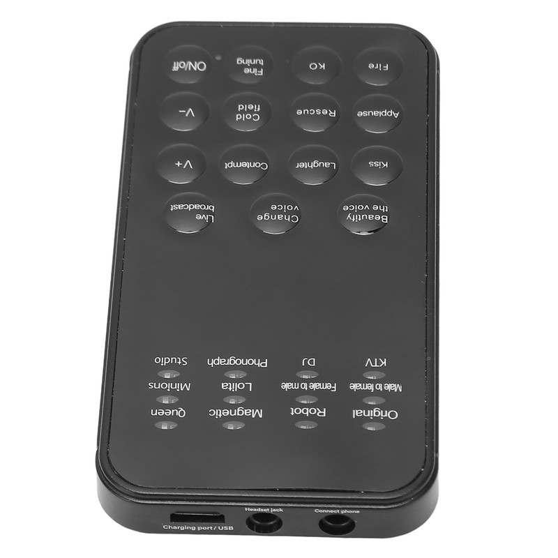 Voice Changer Multifunction 12 Sound Effects Fine Tuning Function One