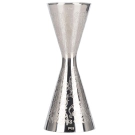 Nikou Jigger Stainless Steel with Scale Measuring Cup Bar Accessories, 30ml 45ml Beautiful Drink Wine Accessories