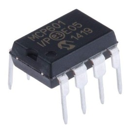 Juried Engineering Microchip MCP601-I/P MCP601 Single Supply CMOS Operational Amplifier DIP-8 Breadboard-Friendly (Pack of 4)