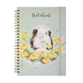 Wrendale Designs by Hannah Dale - Dandy Day Illustrated Spiral Bound Lined Notebook - A4