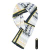 WANYING Men's Faux Silk Ascot Tie Scarf Multifunctional Neckerchief Long