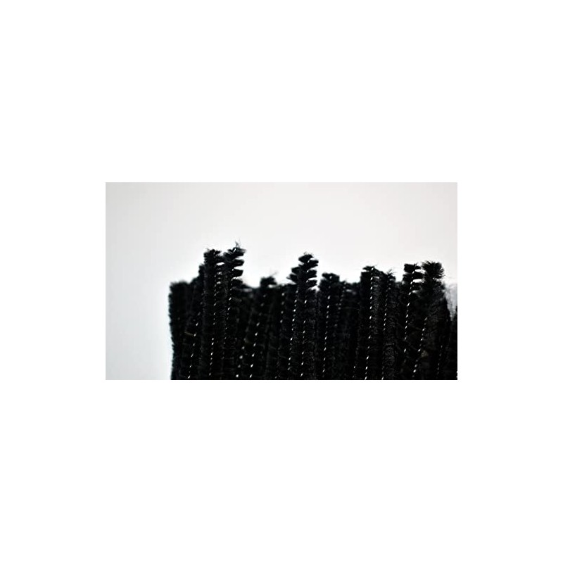 Pipe Cleaners Black Chenille Stems（400 Pack) for Crafts Art Creative