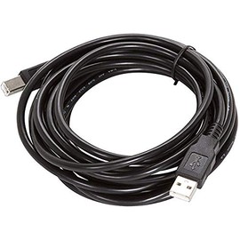 iMBAPrice 15 Feet Black USB 2.0 Printer and Scanner Cable for HP Deskjet 1000 2510 2540 3510 3520, Envy 4500, Officejet 8600, PhotoSmart 6520 7520