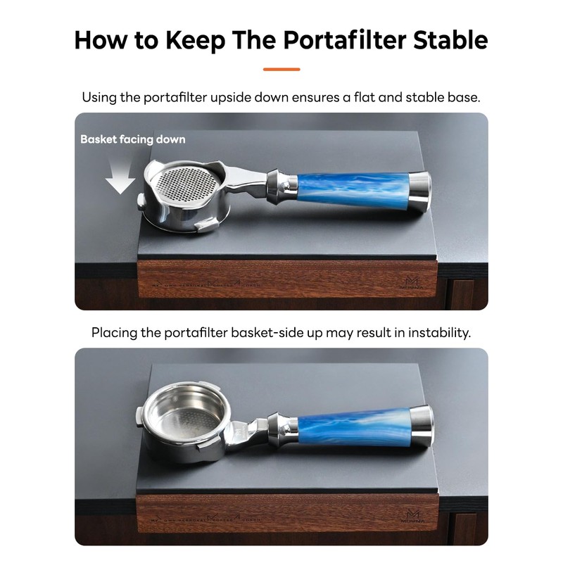 54mm Bottomless Portafilter Fits Breville Sage Barista Express Machines -