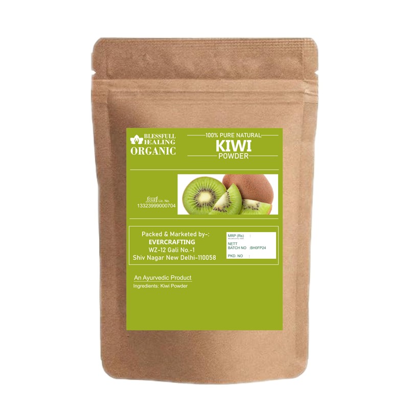 Blessfull Healing Organic Kiwi Powder 100% Pure Natural 200 Gram