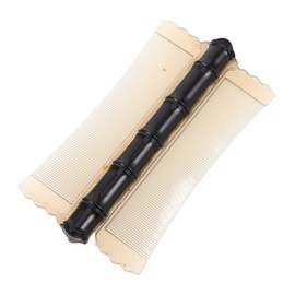 NOLITOY Bamboo Design Hair Comb Double-sided Plastic Comb Dandruff Removal for Women Men Kids Pet Grooming