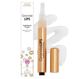 Grande Cosmetics GrandeLIPS Voluminizador hidratante para labios, Transparente, 1.0 ounces