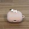 Gourmandies SNGG-116B Peanuts Snoopy AirPods 4 Silicone Case Hanging