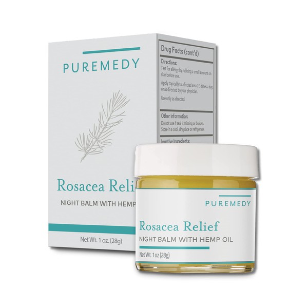 Puremedy Natural/Unscented Rosacea Relief Homeopathic Salve, 1 Ounce