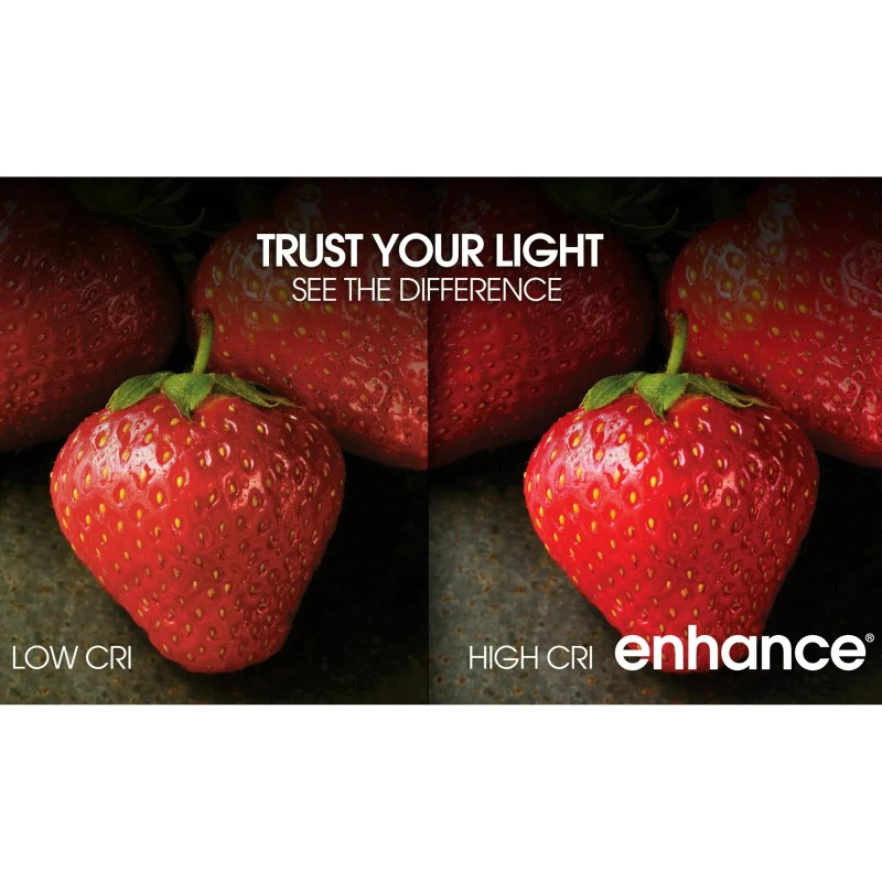 Feit Electric Enhance LED 4" White Trim, 7.2W (50W Eq),