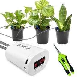 DOMICA Automatic Plant Waterer Indoor Self Watering System for 16 Potted Plants