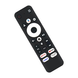 TV Remote Control Fit for GREEN HOUSE GH-GTVM50AG-BK GH-GTVM43AG-BK GH-GTVM50AG Series GH-GTVM43AG Series Voice Search Compatible
