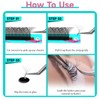 Eyelash Extensions 5DW C Curl,Lash Extensions Mixed Tray Supplies Individual
