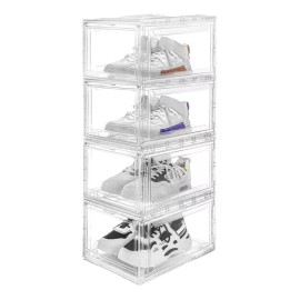 Premium Ag Box Zapateras Apilables Premium Para Sneakers 4pack Tenis