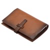 YOKIVE PU Leather Journal, 1 Pcs A6 Refillable Notebook Lined