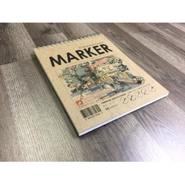 Design Ideation Brand Marker Sketchbook : Premium Paper Multi-Media Book for Pencil, Ink, Marker, Charcoal and Watercolor Paints. Great for Art, Design and Education. (8.5" x 11")