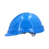 Blue Breathable ABS Hard Hat Adjustable Anti‑Smash Comfortable Helmet for