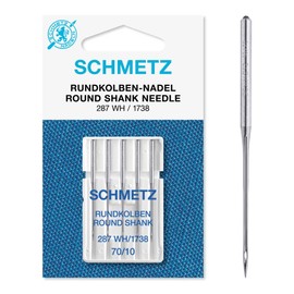 Schmetz Needle, Metal, Silver, NM 70/10