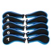 Golf Club Iron Head Covers 10 Piece Set Headcover Shaft
