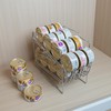 WIWIWISAM cat food can storage wet cat food can rack