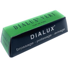 One Bar of Green Dialux ( Vert ) Jewelers Polishing Compound Rouge - Paste
