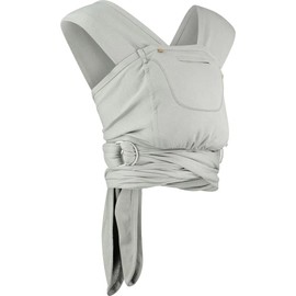 Caboo Organic Cotton Baby Carrier Slings - Porpoise Grey | Baby Sling Carrier for Newborn Essentials | Toddler Sling Baby Carriers from Newborn