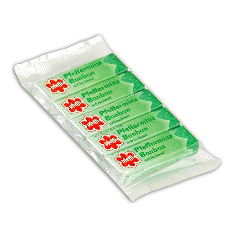 5 x 5 Sticks Pfeffi Nostalgic GDR Cult Products -