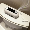 White Automatic Toilet Flusher Hands Free Non Touch Touchless 0.25S
