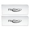 RiSki Ski Blade Plexi Blade 3 mm Set of 2