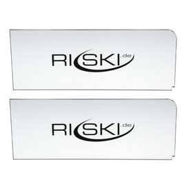 RiSki Ski Blade Plexi Blade 3 mm Set of 2