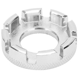 Llave de Radios de Bicicleta, Llave de 8 Vías con Radios, Llave de Radios de Bicicleta, Llave de Radios de Bicicleta, Llave de Pezón, Llantas, Herramienta de Reparación(Plata) Bicicletas Y Accesorios