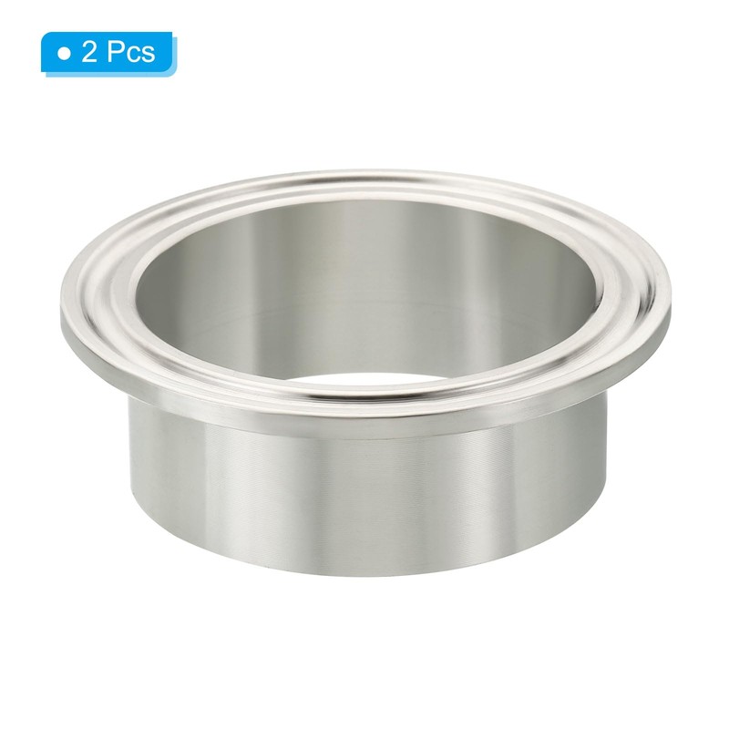 PATIKIL Tri Clamps Ferrules, 51mm(2 Inch) OD Compression Fitting Ferrule
