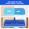 17.5" Professional Microfiber Floor Cleaning Mop, Flat Mop with Stainless