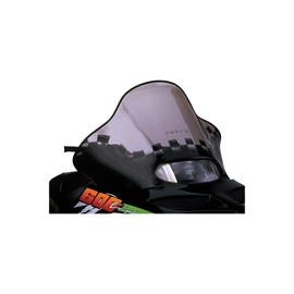 PowerMadd 12530 Cobra Windshield for Arctic Cat ZRT - Tinted with Black Graphics - Mid height