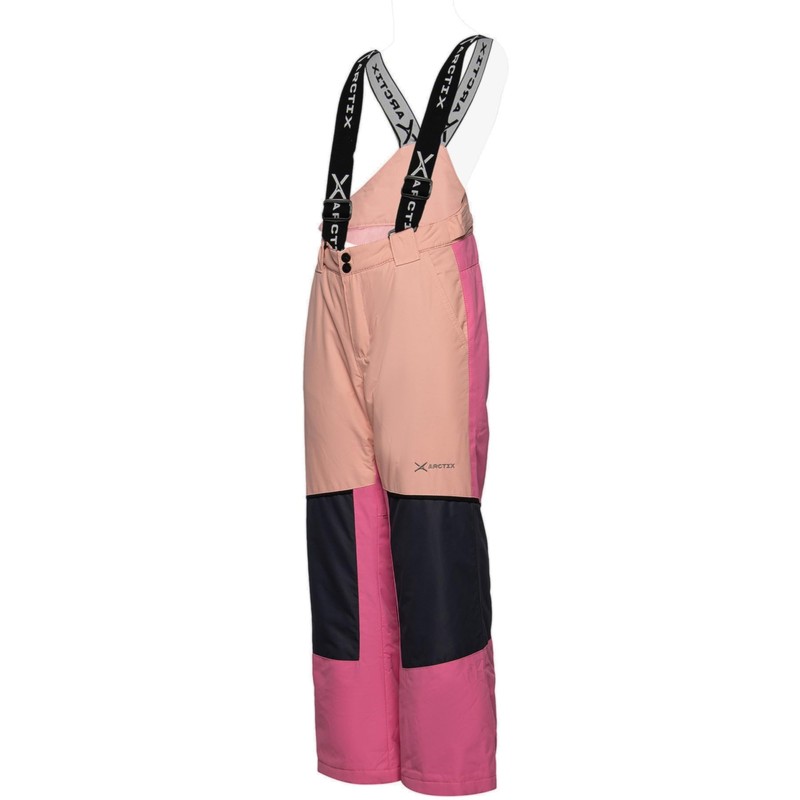 Arctix Kids Run Around Bib, Blast Pink, Small