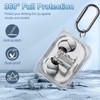 Secure Lock Clear Case Compatible with Nothing Ear (a) Earbuds