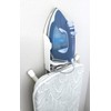 Sophisti-Clean Iron Board Laundry Room Organization And Storage With Hooks,