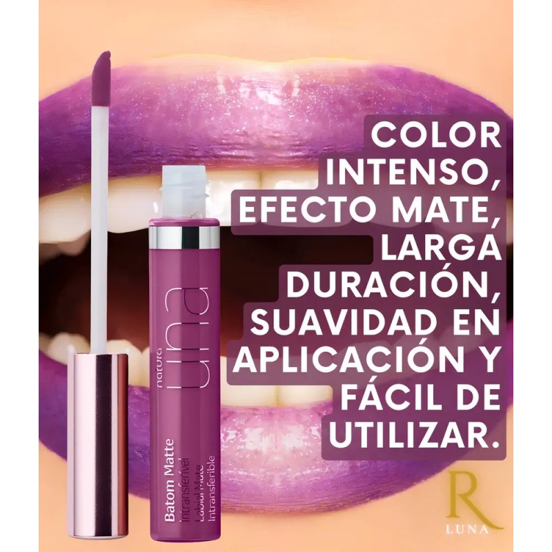 Labial Mate Intransferible Una Natura Violeta