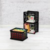 Sterilite Stackable Sturdy Storage Crate Organizer Bins with Handles for